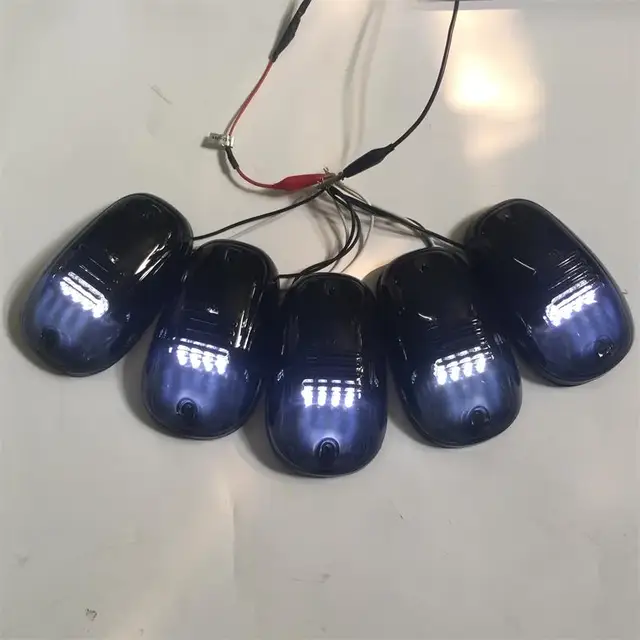 CAR STYLING EXTERIOR LED DAY DOME LIGHT CAB MARKET ROOF AMBER LIGHTS FIT FOR F-150 F-250 F-350 RANGER T6 T7 XTL FX4 F150 PICKUP