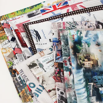 

Printed Linen Fabric Sofa Cushion Fabirc DIY Craft Sewing Cloth Outdoor Linen Blend Fabric Upholstery 55" wide Sold By The Yard