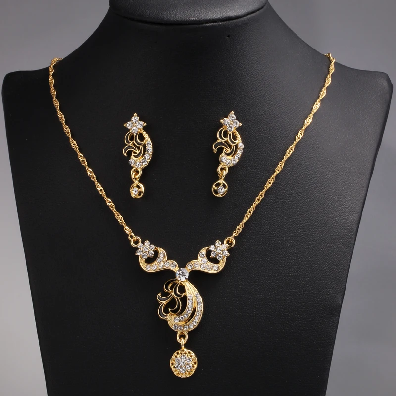 

Nigeria Jewelry Sets for Women Africa Beads Jewelry Set Dubai Gold Wedding Bridal Fashion Jewelry Sets Womens Accessories