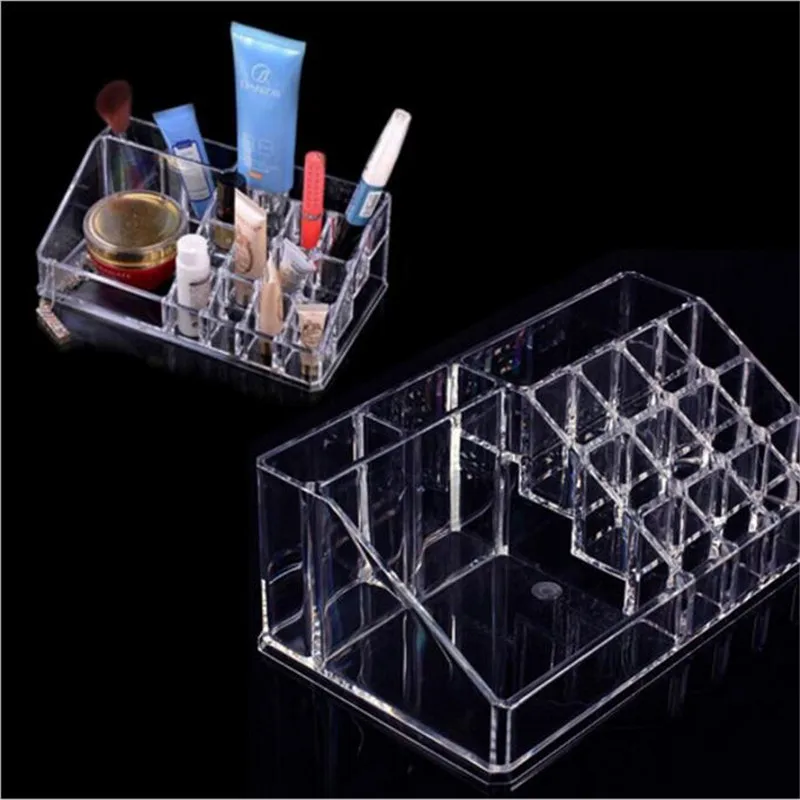 Crystal Acrylic Cosmetic Organizer box Cosmetic storage box for woman
