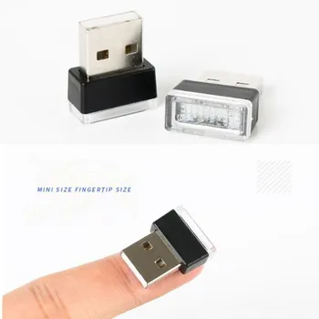 

Universal Car LED Decorative Lamp Mini RGB Atmosphere Light for golf 4 chevrolet cruze seat leon seat ibiza toyota honda civic