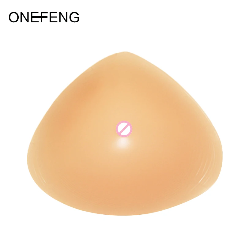 Triangular Shape Fake Boob Boobs Silicone Breast Prosthesis For Women