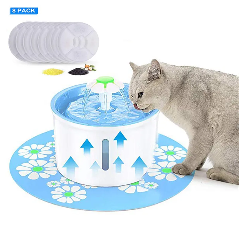 

Activated Carbon Filter For 1.8L LED Automatic Water Drinking Fountain Cat Dog Kitten Pet Bowl Drink Dish Filter