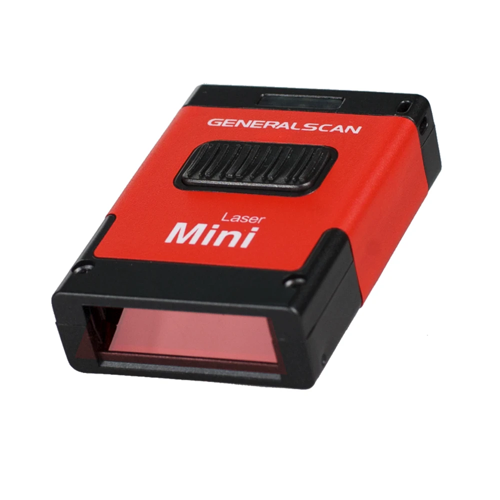 Generalscan GS M100BT-HP 1D الليزر BT ماسح الباركود مع اللاسلكية لبس شارة AB1000 (داخل البطارية)