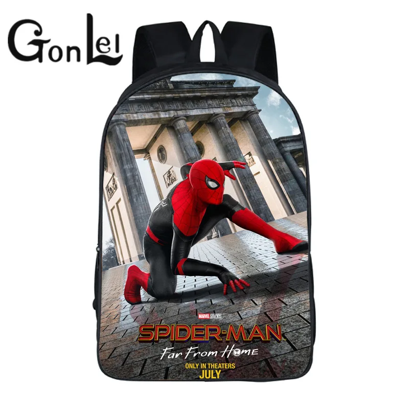 

Spider-Man: Far From Home Spiderman Boy Girl Children Kindergarten School Bag Teenager Schoolbags Kids Student Backpacks