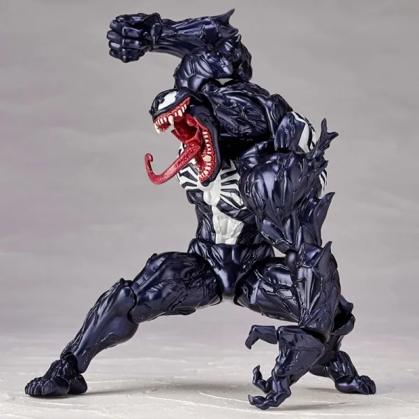 FIGMA серии № 003 для тинейджеров Revoltech Venom № 00" Человек-паук" № 001 фильма «Дэдпул»; рубашки с кронштейном, фигурка из ПВХ, Коллекционная модель, 15 см