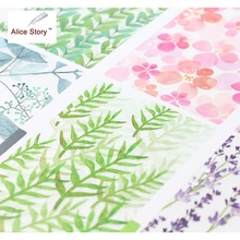 Alice Story A5 A6 A7 ПП доска разделитель индекс блокнот планировщик внутренние страницы дневник заправки спираль 6 отверстий красочный разделитель