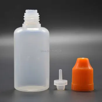 

3ML 5ML 10ML 15ML 20ML 30ML 50ML 60ML 100ML 120ML E Liquid Plastic Dropper Bottles With Childproof Cap Needle Bottles