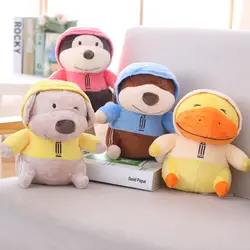 Новый утка плюшевые игрушки мягкие чучело кукла в форме обезьяны каваи игрушки для детей дети любят собака кукла