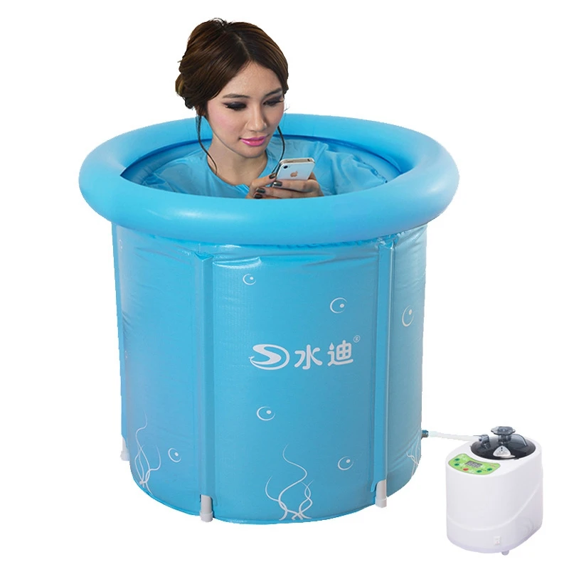 3 size option body multi function Inflatable Steam room bath barrel