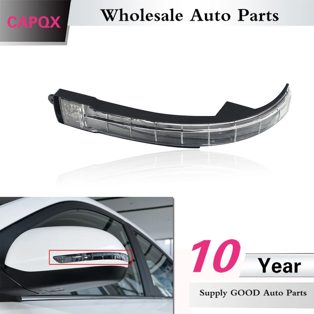 

CAPQX High Quanlity Side Rearview Mirror LED Turn light Signal light Flashing lamp For KIA K2 2011 2012 2013 2014 2015 2016 2017