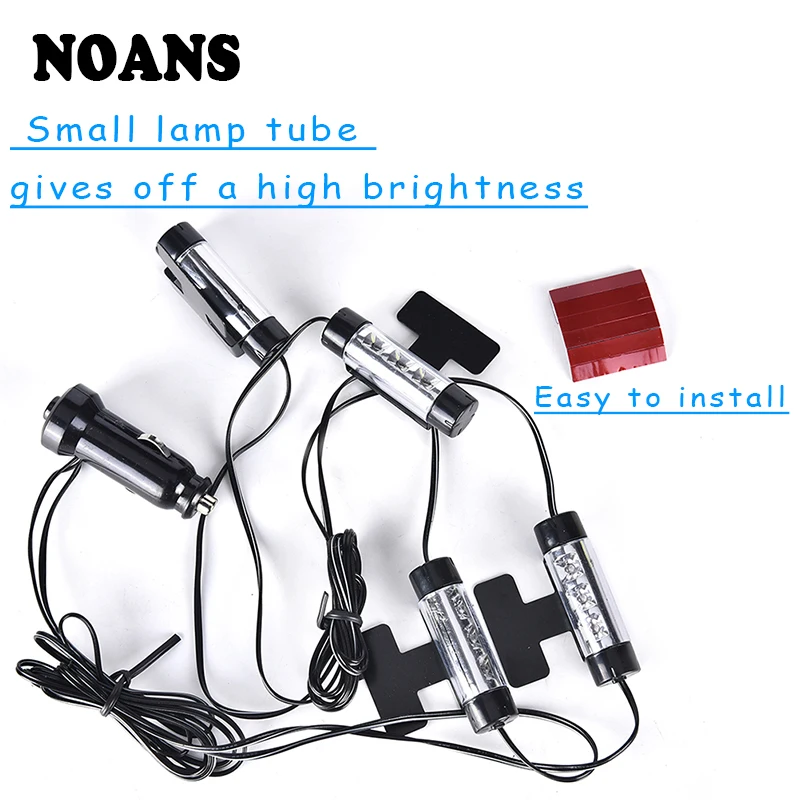 

NOANS Auto Car Styling LED Atmosphere Lamp Flexible Light Accessories For Mercedes Benz W211 Kia sportage Hyundai Tucson 2017