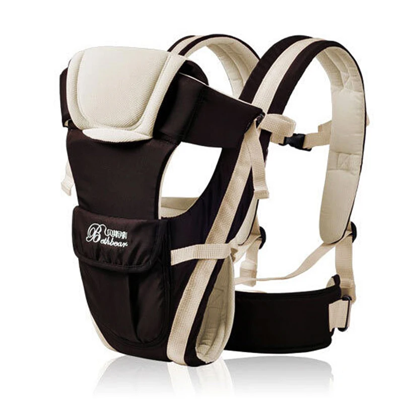 Обновленная многофункциональная сумка-кенгуру для младенцев 0-30 месяцев с ремнем на пояс