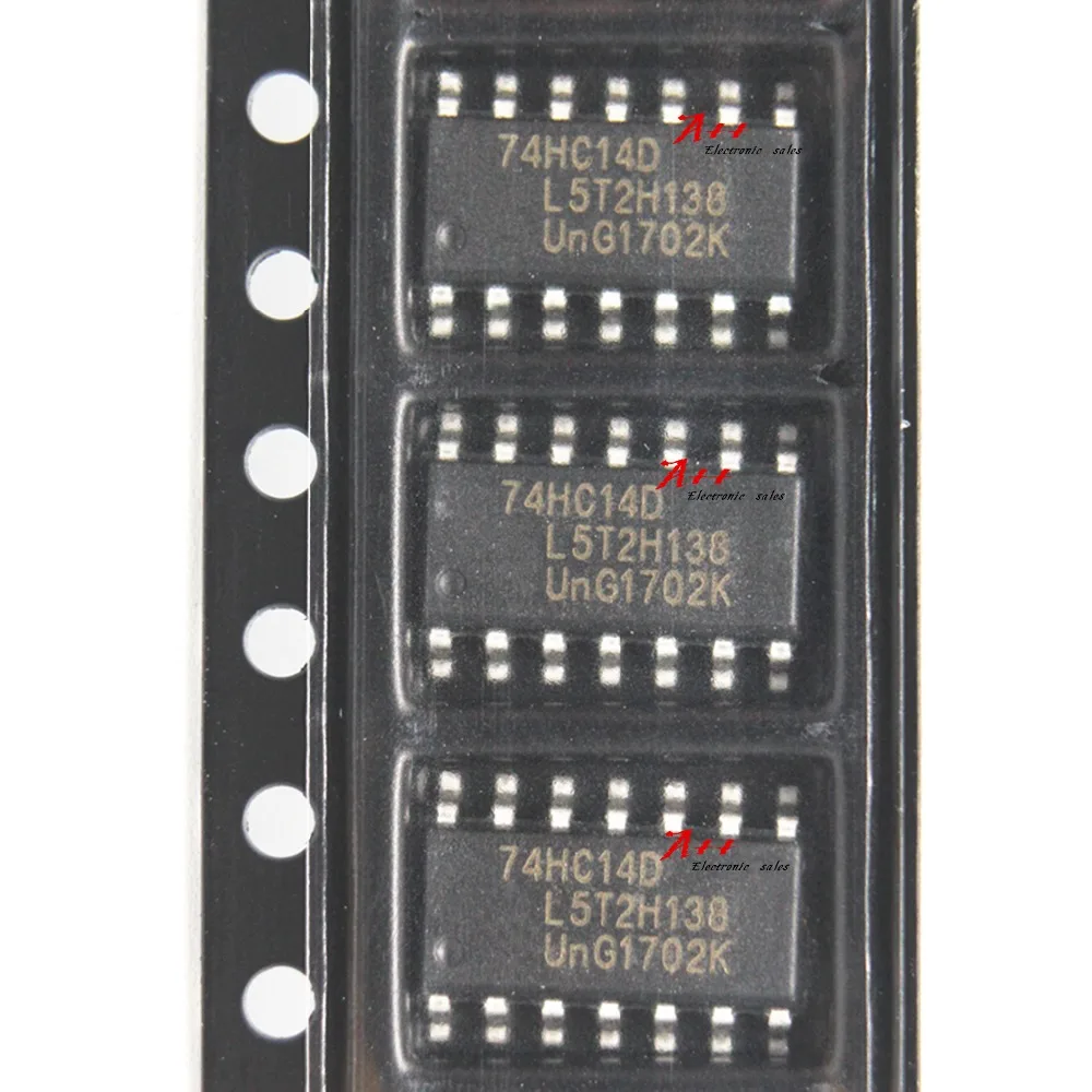 

10PCS Logic chip Patch 74HC14 74HC14D SN74HC14DR SOP-14