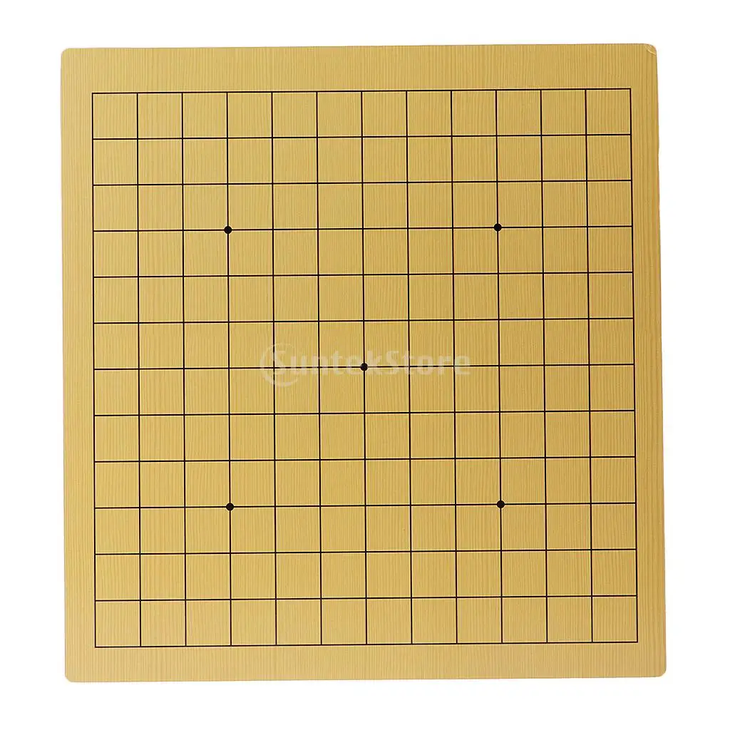 

13-way / 9-way Wooden Double Sided Weiqi Chess Game Board Go Game Chessboard