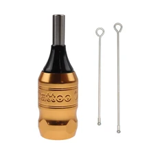 25 мм тату машина Регулируемый Картридж ручка " Золотые цветные материалы