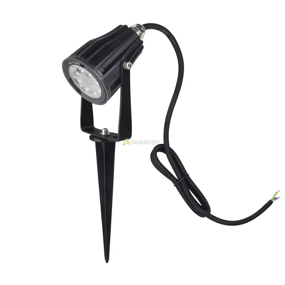 Умная Светодиодная лампа Milight FUTC04 для сада 6 Вт RGB + CCT 100 220 В переменного