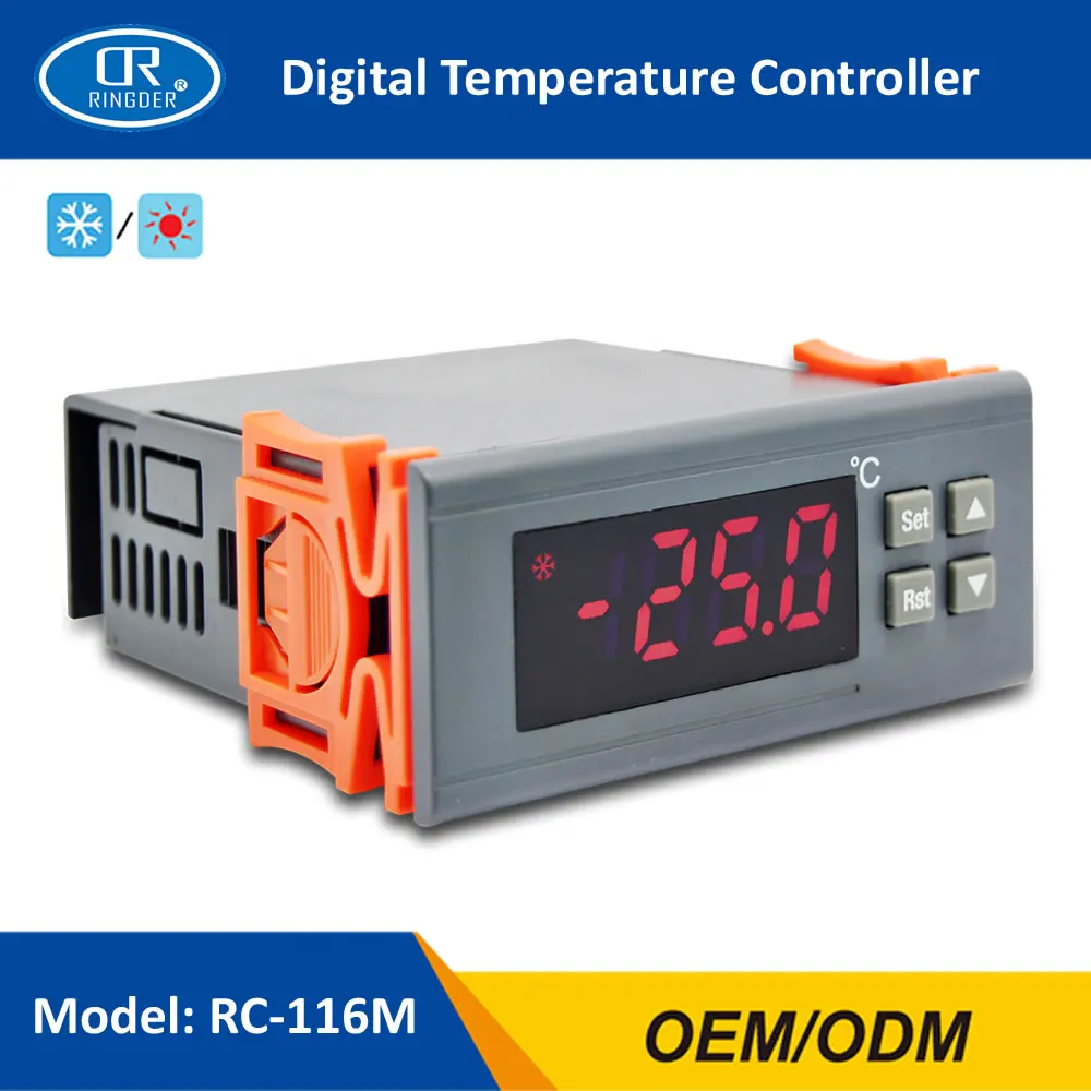 RINGDER RC 116M Cool Heat ON/OFF Relay Switch Universal Digital