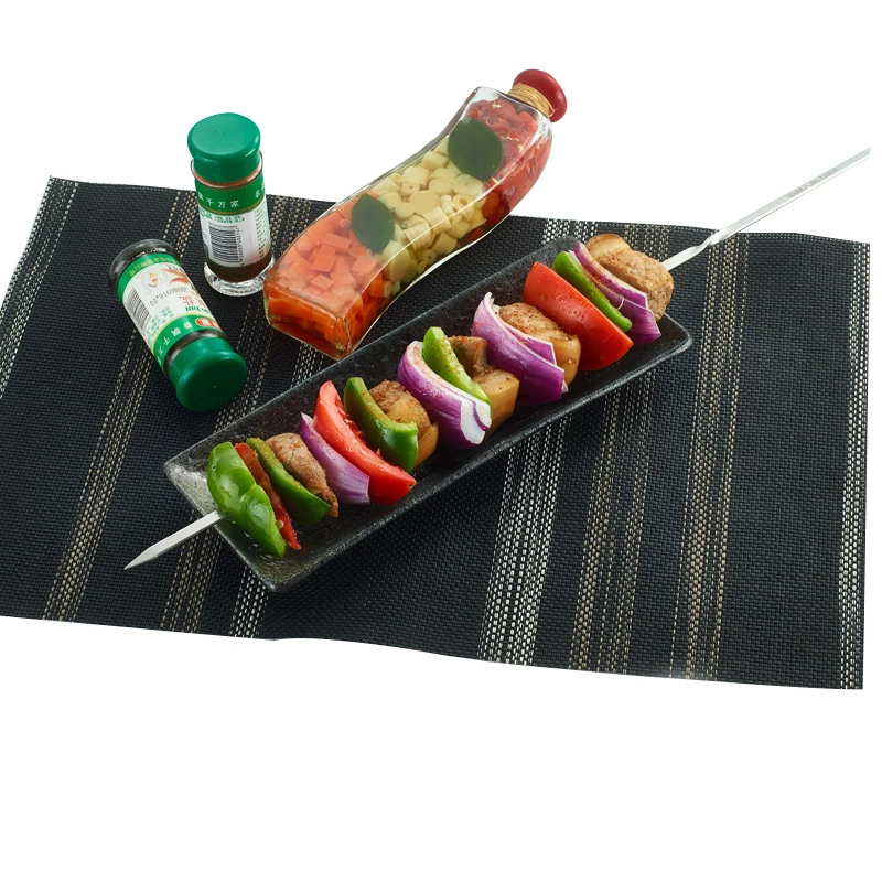 stainless steel bbq skewers  (4)