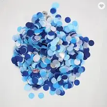 Конфетти круги 1/2 дюймов конфетти металлик