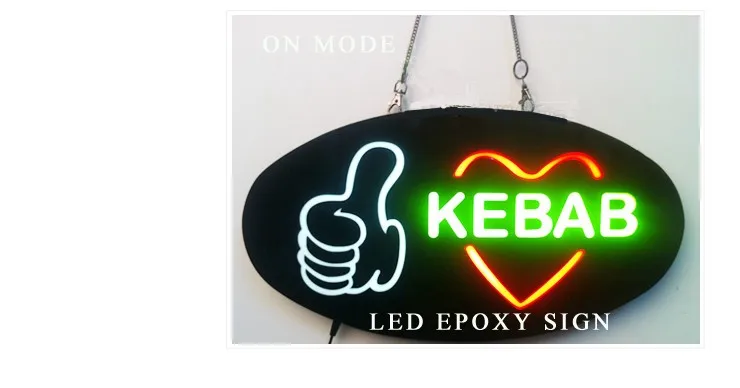 led signs open