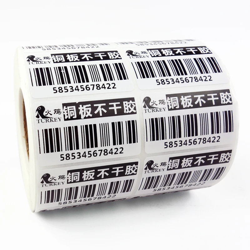 

adhesive label roll 50mm x40mm(2500 stickers) for barcode printer