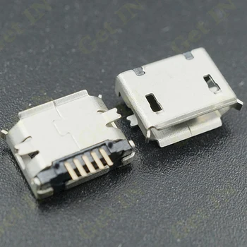 

5000pcs 5P Long Pin Micro USB Jack SMT Micro USB Connector Tail Charging Connector Commun use