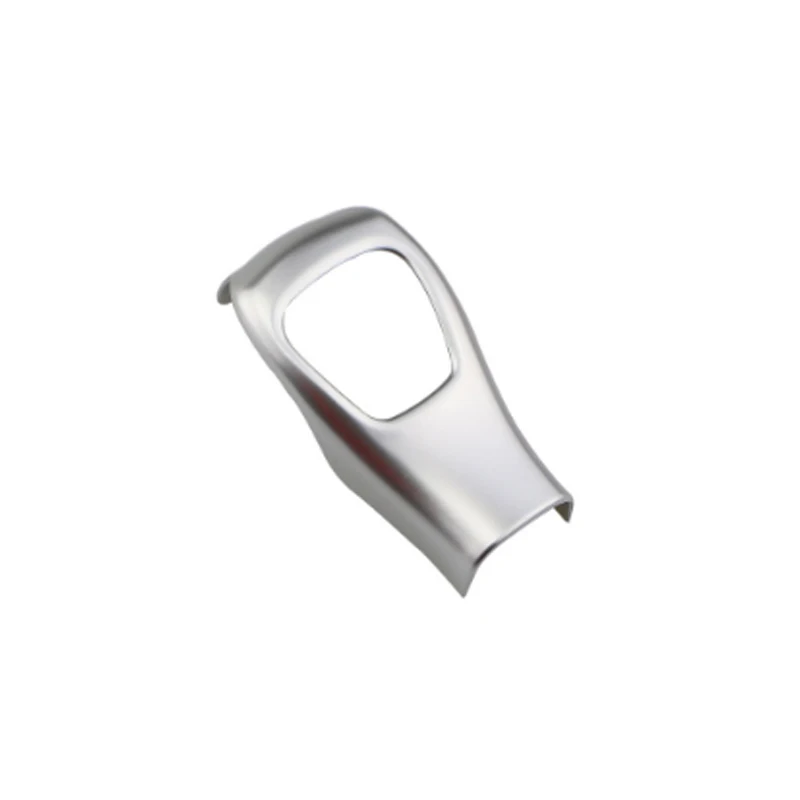 

Foal Burning Car ABS chrome gear shift knob protection head knob cover sticker for Jeep Compass 2017 2018 Renegade 2015+