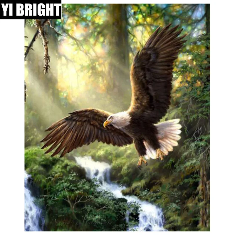 

DIY handmade Full Square/Round diamond painting"eagle"diamond embroidery sale stitch kit Diamond Mosaic home livingXPZ