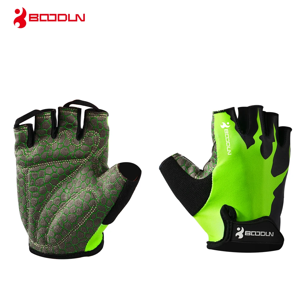  Boodun Brand 2018 New Women's Fitness Weight Lifting Gloves Men Spring Half Finger Outdoor Sports G
