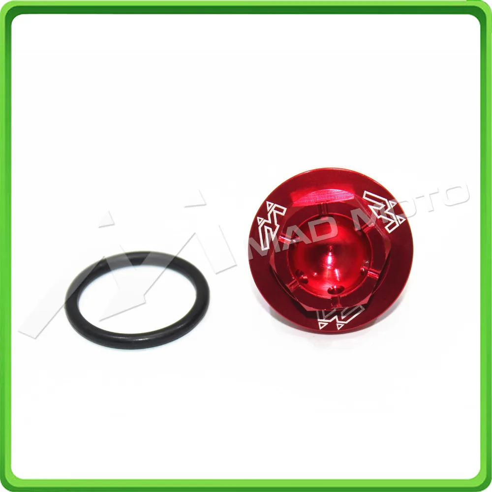 M20x2.5mm Engine Oil filler Filter caps for Honda CB1000 94 95 CB1000R 2011 2012 2013 2014 2015 CB300F 2015 CB500F 2013 2014 2015 Red (6)