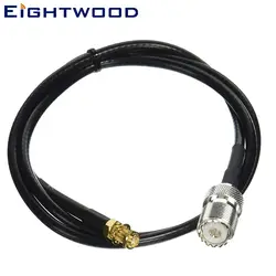 Eightwood радиочастотный коаксиальный кабель SMA женский для UHF SO239 PL259 женский RG58 3FT 90 см