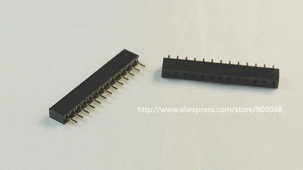 20 шт. 1x12 P 12 контактов 2 0 мм штыревые разъемы PCB однорядные прямые сквозные