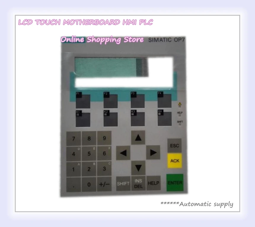 

New OP7 6AV3607-1JC20-0AX2 Touch Screen Keypad Membrane