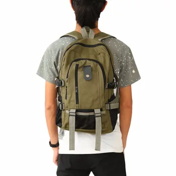

Unisex Backpacks Women Vintage Canvas Backpack Rucksack Preppy School Satchel Men's Travel Shoulder Bag Drop Shipping