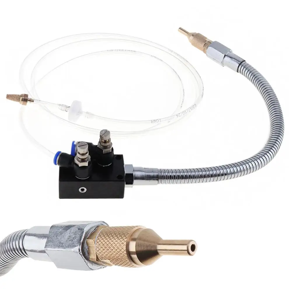 Precision Mist Coolant Lubrication Spray System with Check Valve and