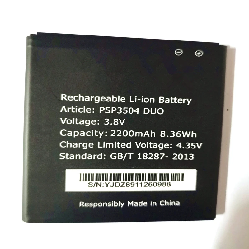 

PSP3504 DUO battery for Prestigio Muze C3 MultiPhone PSP3504 DUO PSP 3504 Mobile Phone Batteries with phone stander for gift