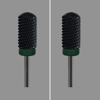

Black Ceramic-4 Pcs/Lot- Nail Drill Bit - Lager Smooth Top Bit - (1101.066)