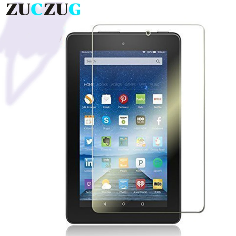2017 Tempered Glass For Amazon Kindle Fire 7 HD 7 2017 Screen Protector