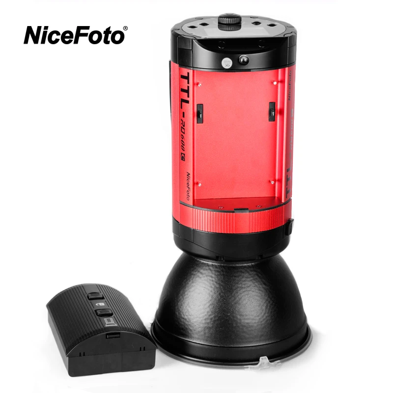 NiceFoto TTL RQ800C 2 4G Беспроводная студийная вспышка GN78 HSS 1/8000S высокоскоростная lite с