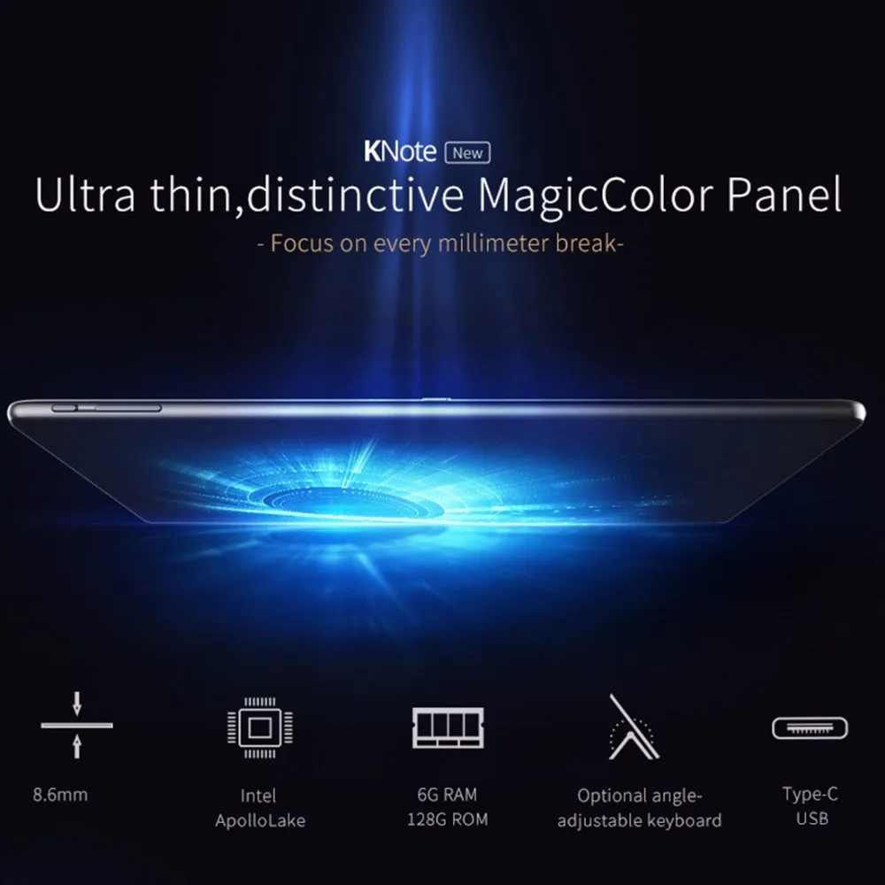 Оригинальный ALLDOCUBE KNote i1101 Tablet 11 6 дюймов ГБ Оперативная память 128 Встроенная Windows 10