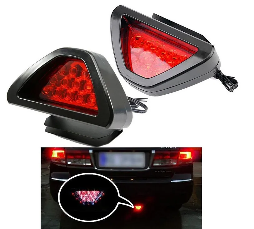 Buy Triangular LED Brake Flashing Warning Light Car