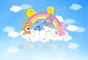 

5x7f vinyl photography backdrops Auspicious cartoon photo background for photo studio Birthday party decoration fotografia