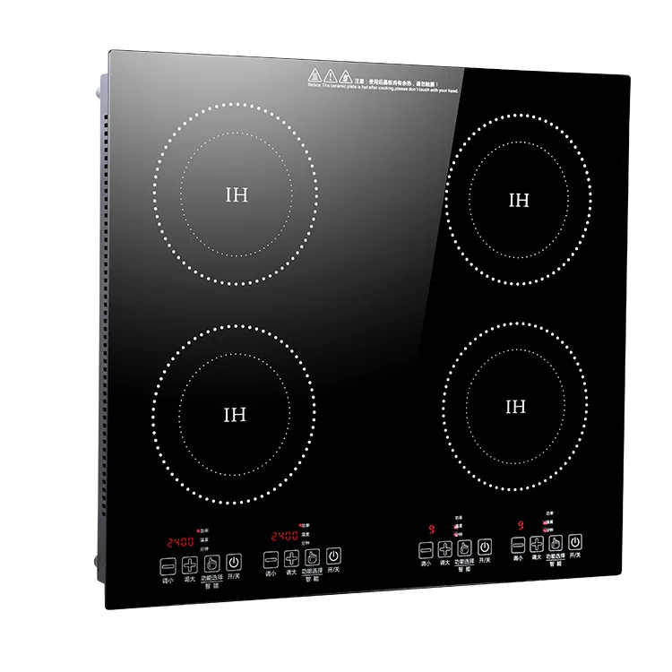Commercial Electric Induction Cooker Ceramic Stove Long Four-head Multi-eye Induction  Cooker Stone Pot Tin Foil Cooking Wk-3000 - Induction Cookers - AliExpress