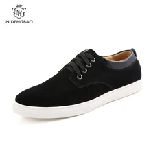 Di marca Oxford Uomini Casual Scarpe di Grande Formato 48 49 Scarpe Da Uomo In Pelle Scamosciata Mocassini In Pelle di Moda Classico Scarpe Da Ginnastica Maschile Scarpe Comode
