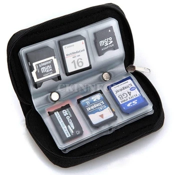

200Pcs/Lot Mini Bag Memory Card Storage Carrying Pouch Case Holder Wallet For CF/SD/SDHC/MS/DS