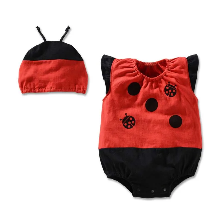 CN-0-2T-Summer-Baby-s-Sets-Fruit-bee-watermelon-ladybug-Sleeveless-cartoon-Bodysuits-cute-hat (3)