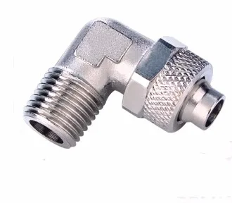 

tube 12mm-1/2 BSP thread Male Elbow pneumatic brass Rapid Fittings For Plastic Tube RPLN12-04