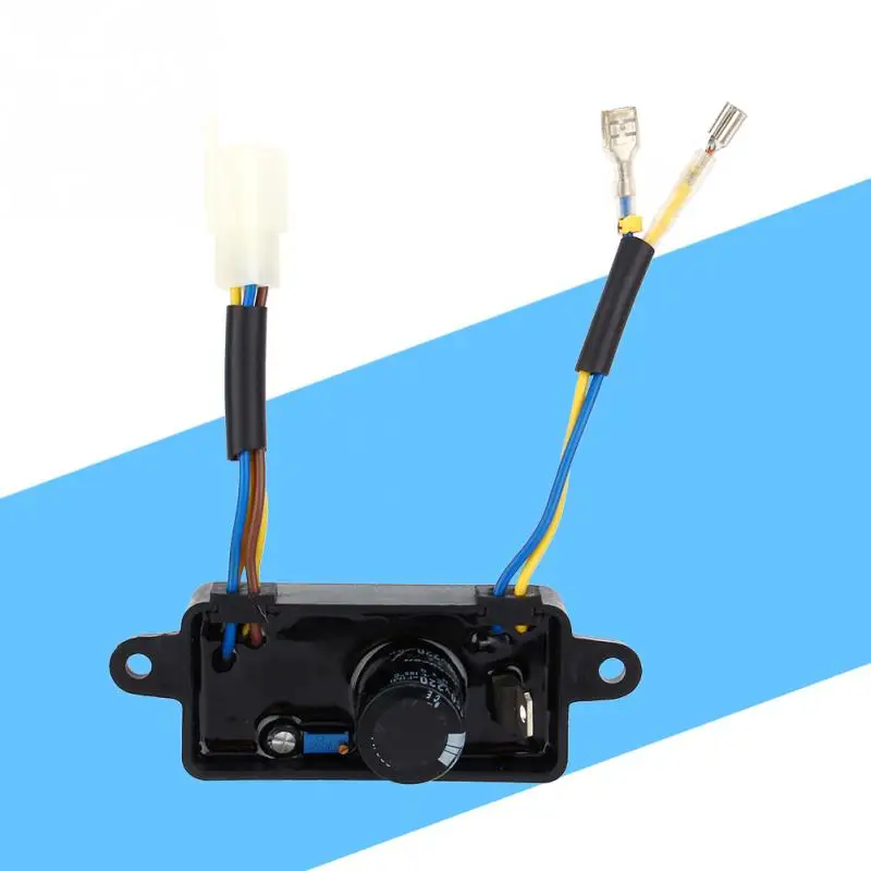 

1pc Automatic Voltage Regulator Rectifier Single Phase Generator AVR Spare Parts For 2KW-3KW Chinese Gasoline Generator