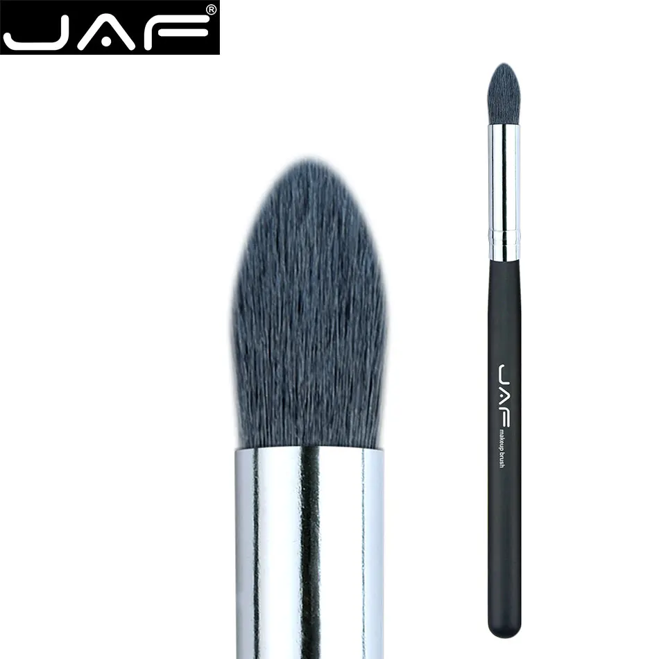 

JAF 1 PCS Eyeshadow Brush Soft Synthetic Hair Makeup Brushes 3 Colors Wooden Hanlde for Choose Eye Beauty Make Up Tool 08SKYG